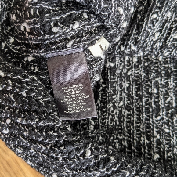 Ann Taylor Black and White Sweater - Picture 5 of 7